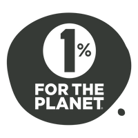 the 1 percent for the planet logo