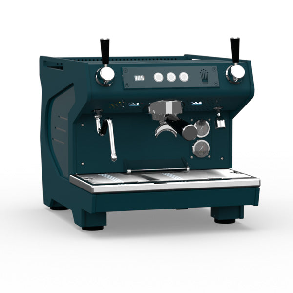 The Conti Ace Espresso Machine in ocean blue