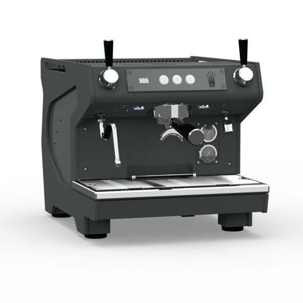 The Conti Ace Espresso Machine in traffic grey