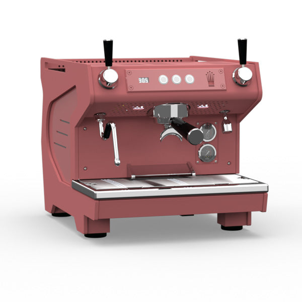 The Conti Ace Espresso Machine in antique pink