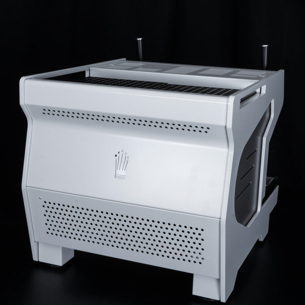 The back of the conti ace espresso machine