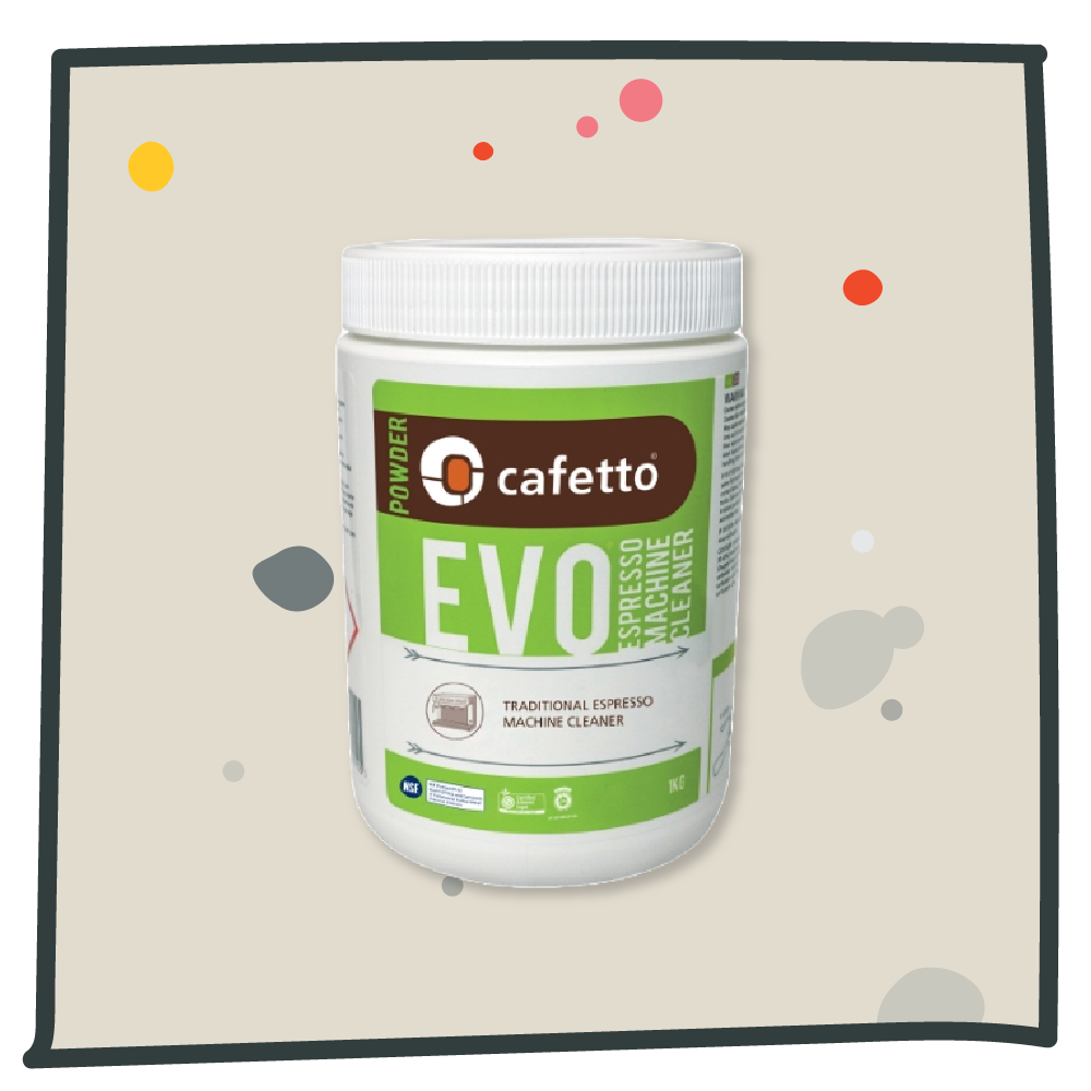 ESPRESSO MACHINE CLEANING POWDER - CAFETTO EVO (ORGANIC)