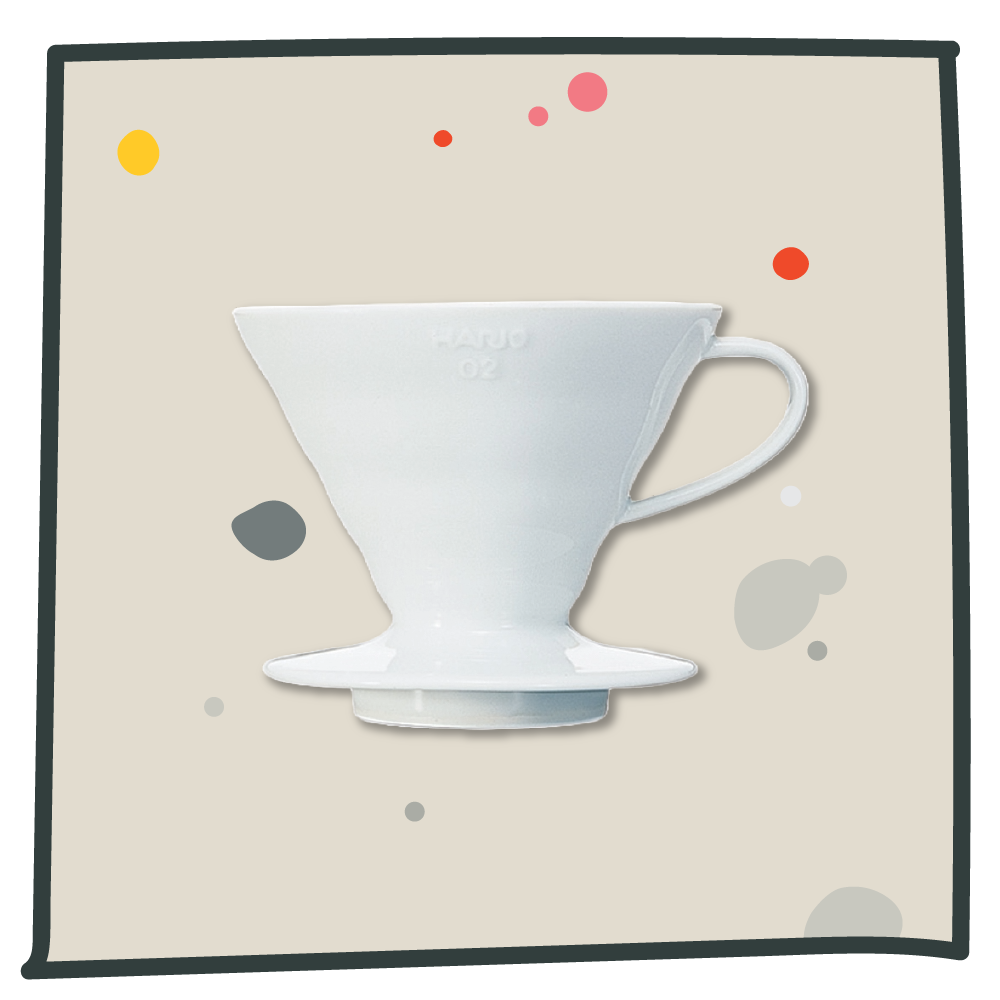 HARIO V60 CERAMIC DRIPPER (SIZE 02)